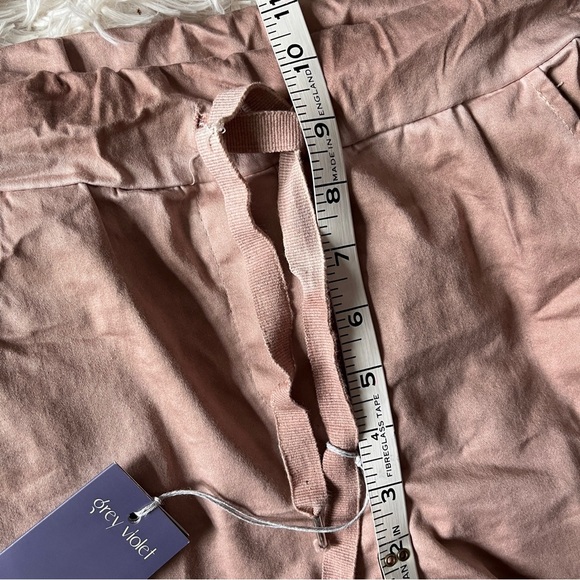 Grey Violet Glitter Pants in Blush Size S—Made in Italy—NWT - Picture 10 of 14